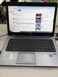 HP elite book 840筆電、  I5-4200U/8GB / SSD240GB /14吋 /電池可蓄電。