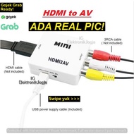 HDMI to AV RCA Converter Adapter HDMI2AV HDMI to AV