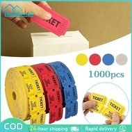 1000pcs Raffle Ticket/Ticket Stub/Ticket Roll/Raffle Ticket With Number/Raffle Ticket Personalized