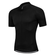 Men Black MTB Bicycle Cycling Jersey For Men MTB Road Racing Bike Wear Clothing