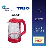 Trio 2200W Glass Kettle (1.7L) TGK-617 / TGK-618