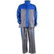 Fibrella Smock Raincoat Smc007 Storm Rider (Blue)