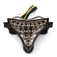 ไฟสัญญาณเบรกกระจกมองข้างมอเตอร์ไซค์ไฟท้าย LED สำหรับรถจักรยานยนต์ยามาฮ่า YZF R1 YZF-R1 2009 2010 201