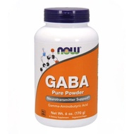 Now GABA (Gamma-Aminobutyric Acid) Powder Neurotransmitter Support 6 oz (170g)