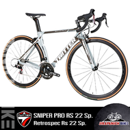 จักรยานเสือหมอบ TWITTER รุ่น SNIPER PRO RS 22 สปีด (ชุดขับเคลื่อน Retrospec RS ตัวถังคาร์บอน ซ่อนสาย