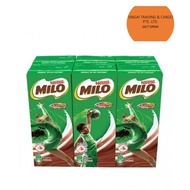 Milo Chocolate Malt Uht Packet Drink 6 x 200ml