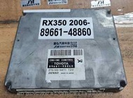 LEXUS RX350 引擎電腦 2006- 89661-48860 ECM 變速箱 電磁閥 感知器 訊號 換檔頓挫感