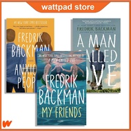 A Man Called Ove | Anxious People | My Friends by Fredrik Backman