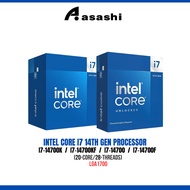 Intel Core i7-14700K / i7-14700KF / i7-14700 / i7-14700F (20-Core/28-Threads) Intel CPU Processor