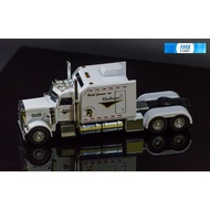 American Tractor Truck Model Peterbilt HONGSEN 1:24 Trailer Head Leader Heavy Duty 389 Toy Car
