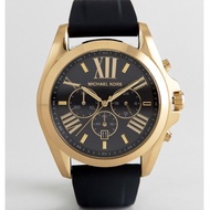 Michael Kors Black Leather Strap Ladies Watch
