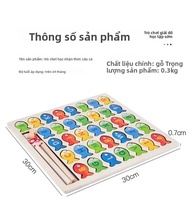 Trò Chơi Câu Cá Bằng Gỗ Montessori - Bảng Kết Hợp Nhận Thức Với 26 Bảng Chữ Cái & Số Đồ Chơi Giáo Dụ