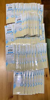 （已售）90個韓國Anycare中童KF94 四層防護3D立體防疫口罩