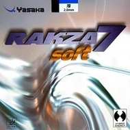 *桌球狂Yasaka R7 soft Rakza7桌球膠皮(max/2.0/42.5度)德國製正反手快攻弧圈型