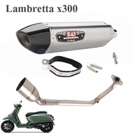 ท่อyoshimura r77 lambretta x300 ครบชุด ทั้งเซต รับประกัน1ปี เสียงแน่นทุ้ม เพราะ ท่อโยชิมูระ อาร์77 เ