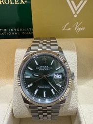 (Sold)2023年Rolex 126234 Mint Green Datejust Jub