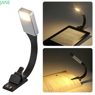 JANRY Reading Clip Light USB Rechargeable Portable Kindle eBook Readers Night Light
