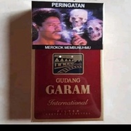 bungkus rokok gudang garam bekas, untuk ketrampilan,handicraft,ornamen
