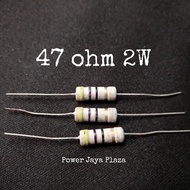 Resistor R 47ohm 47 ohm 47R 2W 2watt