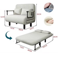 Sofa Bed เตียงโซฟา โซฟาปรับเอนนอนพับได้อเนกประสงค์ ปรับเอนได้ สามารถพับได้ เหมาะกับ Condo ห้องนอนเล็