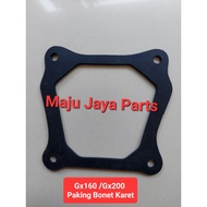GX160/GX200 bonet Gasket/ rubber bonnet Gasket Tombo