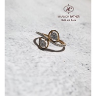 0.23CT LADIES DIAMOND RING-18K GOLD DIAMOND RING-18K GOLD FANCY DIAMOND RING-18K GOLD FANCY LADIES D