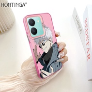 Hontinga Case For Vivo V50 Lite Y78 V29E Y28S 5G Y19S Y04 Y29 4G Case Original Fashion Colorful Skin