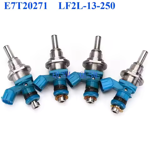 4Pcs LF2L-13-250 Fuel Injector Nozzle For Mazda 3 5 6 Premacy Biante 2.0L LF Engine Valve Replacemen