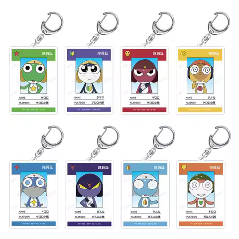 keroro Official character Tamama Giroro Kululu Dororo Shin Keroro Fuyuki Natsumi Momoka ID Card Chib