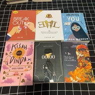 PRELOVED NOVEL WATTPAD ORIGINAL BREAKOUT EWL STORY FOR DINDA 00.00 ANTHOLOGY NOT SEPTEMBER UNLIMITED