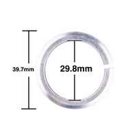 ZTTO Bike Headset Base Ring Aluminum Alloy Spacer Crown Diameter for 28.6 Straight Fork 44mm Bicycle