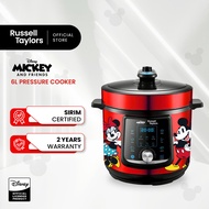 Russell Taylors x Disney Mickey And Friends Pressure Cooker Rice Cooker with Stainless Steel Pot D2 (6L)