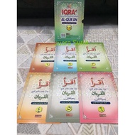 Buku IQRA' SET 1-6 | Latihan Cara Cepat Belajar Membaca Al-Quran.Naskah TULEN Darul Fikir