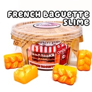 Fonfleurs Slimes 🇸🇬 French Baguette Scent Bread Butter Sizzly Slime 4oz Soft Clay Children Kids Toys