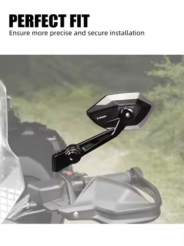 For BMW R1250GS /Adventure 2018-2025 R1300GS /GSA NICECNC Foldable Rearview Mirrors R1250R 19-24 R12