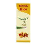 03 Boxes * 18.5g - KEM NGHỆ E100 - Cream Turmeric