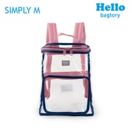 百寶袋王HELLO Backy童袋系列背包/ 大/ 草莓x深藍