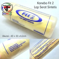 KANEBO FIT 2 SYNTHETIC FIBER CLOTH - water-absorbent chamois fit 2 size 43x32x0.2cm