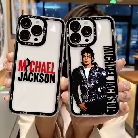Dancer m-Michael j-Jackson Clear Phone Case For OPPO A6X A98 A79 A78 A74 A60 A58 A57 A55 A54 A53 A17