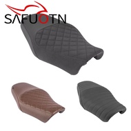 One Piece Retro Seat Cushion For Honda GB350 2023-2024 Front Driver Rear Passenger Seat Cover Motorc
