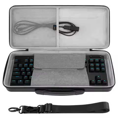 Geekria PRO TKL Keyboard Case, Compatible with SteelSeries Apex Pro TKL, Logitech G515 / G915 TKL / 