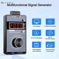 Devoko Adjustable Signal Generator 0-20MA 4-20MA LED Testing High Precision Adjustable