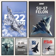 LORX 1pc A-American Fighter A10 F22 F14 F15 F16 Apache Poster Art Waterproof Paper Sticker House Bar