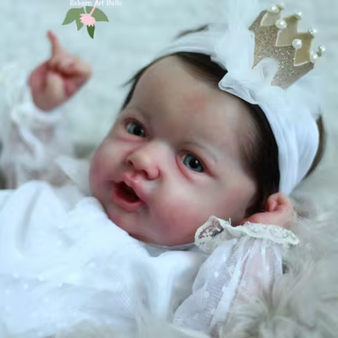 23 Inch Bebe Reborn Baby Kit Gertie by Laura Lee Eagles Vinyl Unpainted Unfinished Mold Huge Size Fu