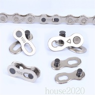 【READY STOCK】Bicycle Chain 8/9/10 Speed Bike Chain Magic Buckle BMX MTB Road Racing Mountain Bicycle Accessories