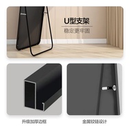 ST-🌊Floor Mirror Mirror Body Dressing Mirror Home Wall Mount Wall-Mounted Girl Bedroom Makeup Wall-Mounted Three-Dimensi