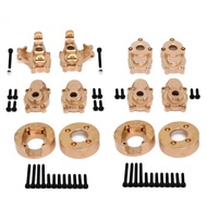 Hot Deal Brass Portal Axle Gear Housing Counterweight For Absima Cr1.8 Yucatan Cr3.4 Sherpa Yk4082 Y