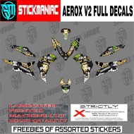 Yamaha Aerox V2 full sticker,,