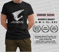 Kaos Gigabyte Aorus Gaming Mining Gazken Distro - Kaosilogis