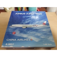 #1: 400 Passenger Airliner Model #PH China Airlines A350-900 B-18917 (60th Anniversary Sticker) Defe